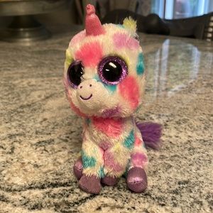 TY Colorful Unicorn Stuffed Animal